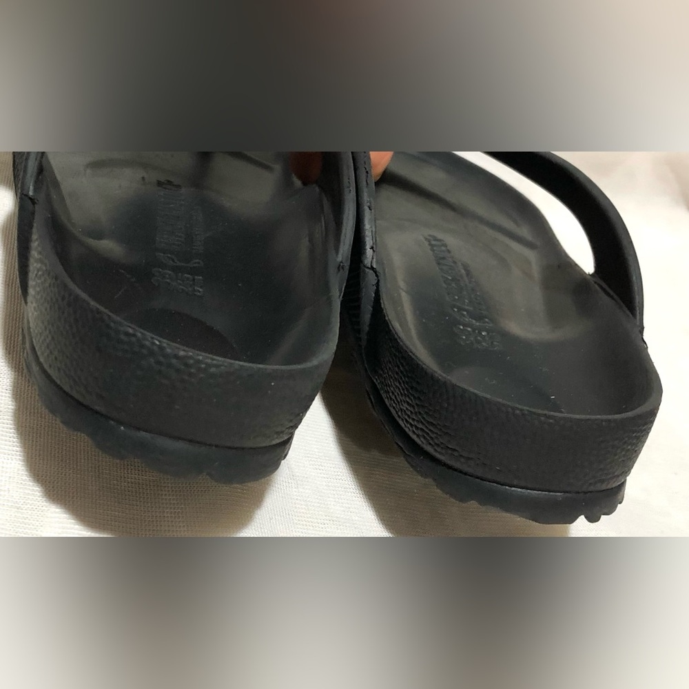 Birkenstock Black Flip Flops - Picture 7 of 9